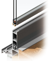 アタッチメント付複層ガラスのイラスト